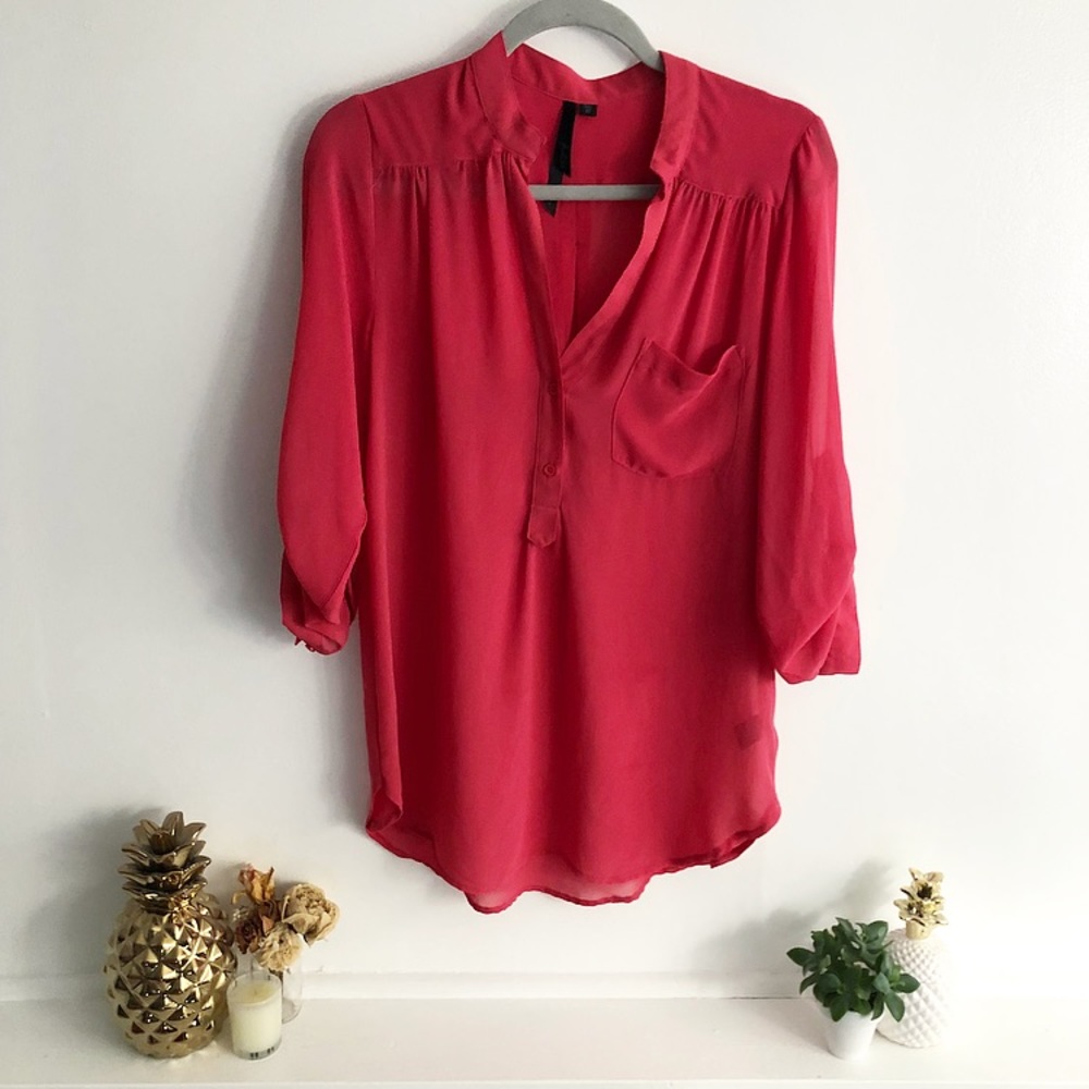 Bellatrix Chiffon Tunic Blouse
